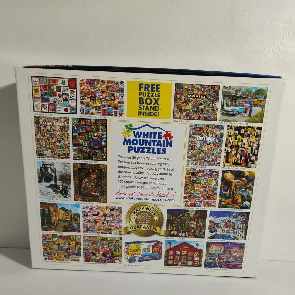 White Mountain 2014 WACKY PACKAGES #1065S COMPLETE Puzzle